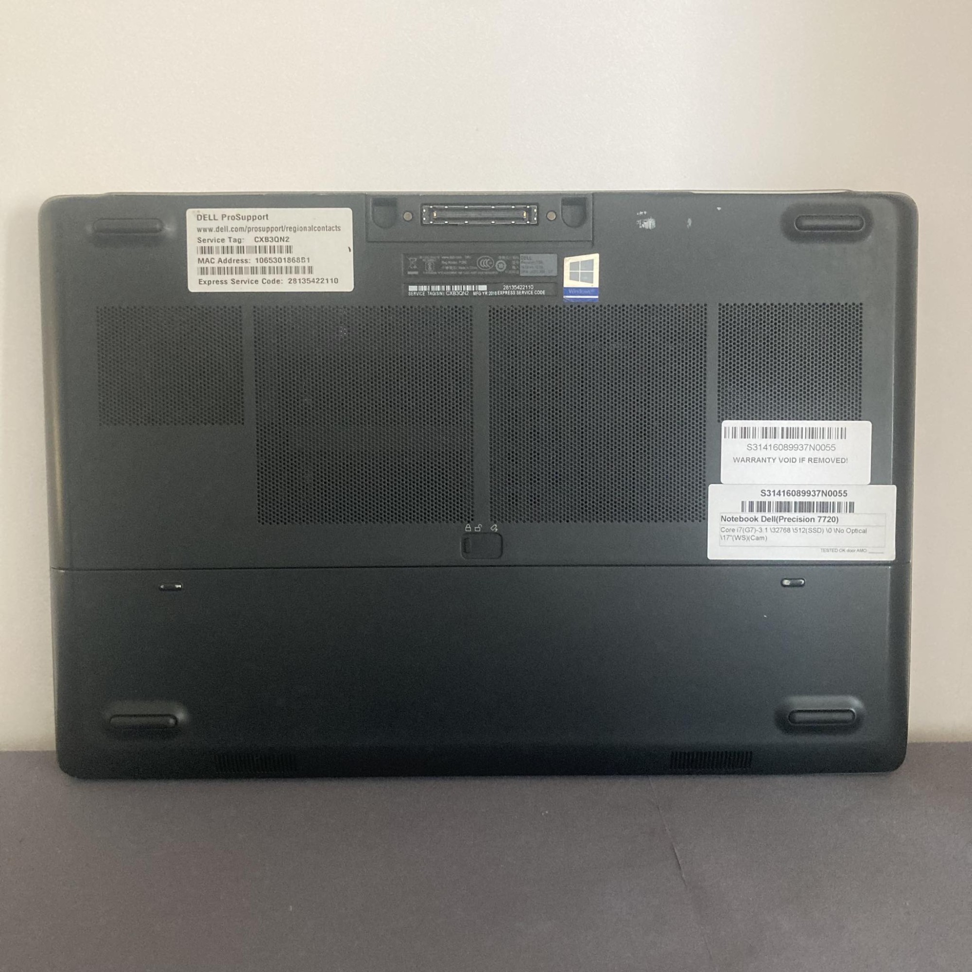 Dell Precision 7720 Dell Precision 7720