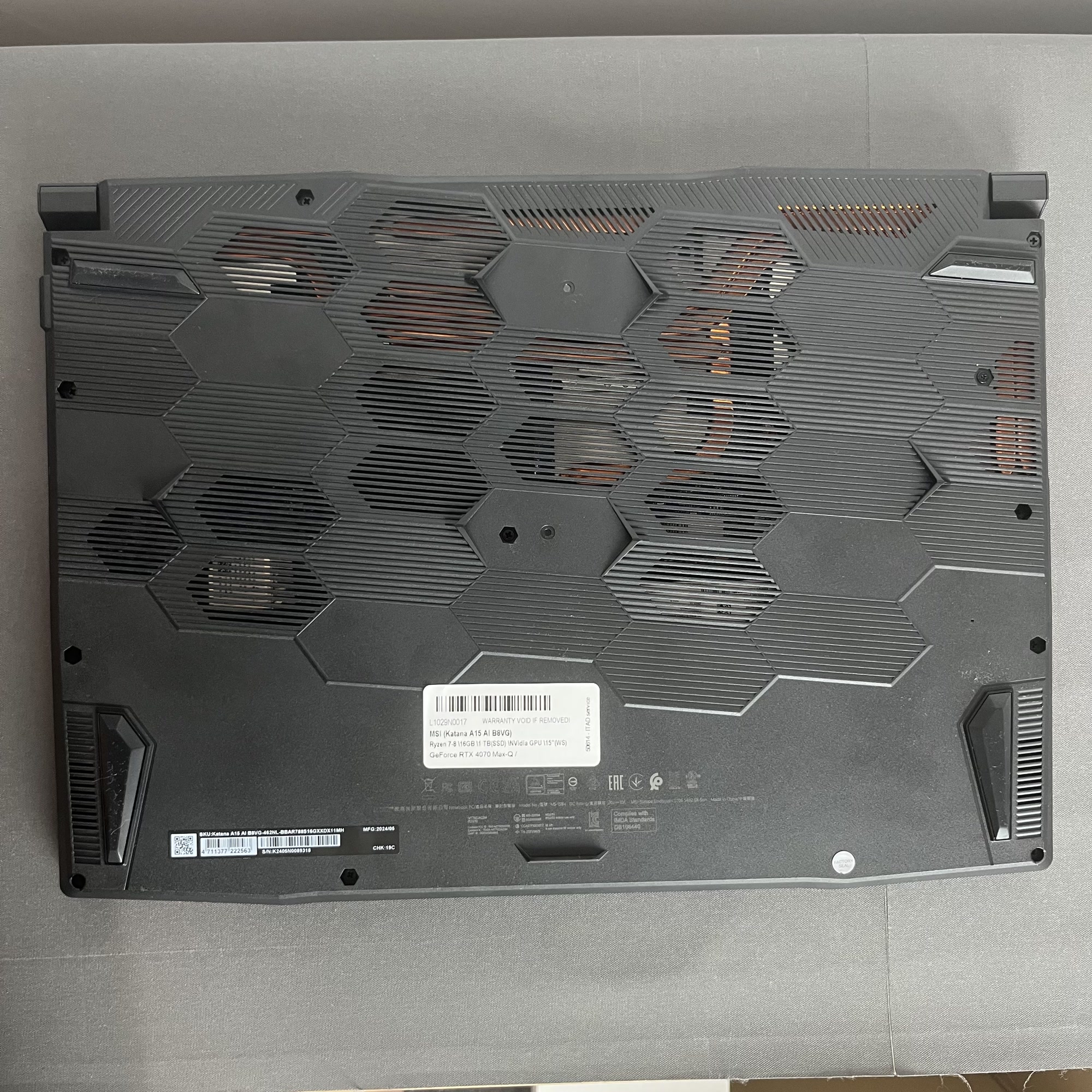 MSI Katana A15 AI B8VG