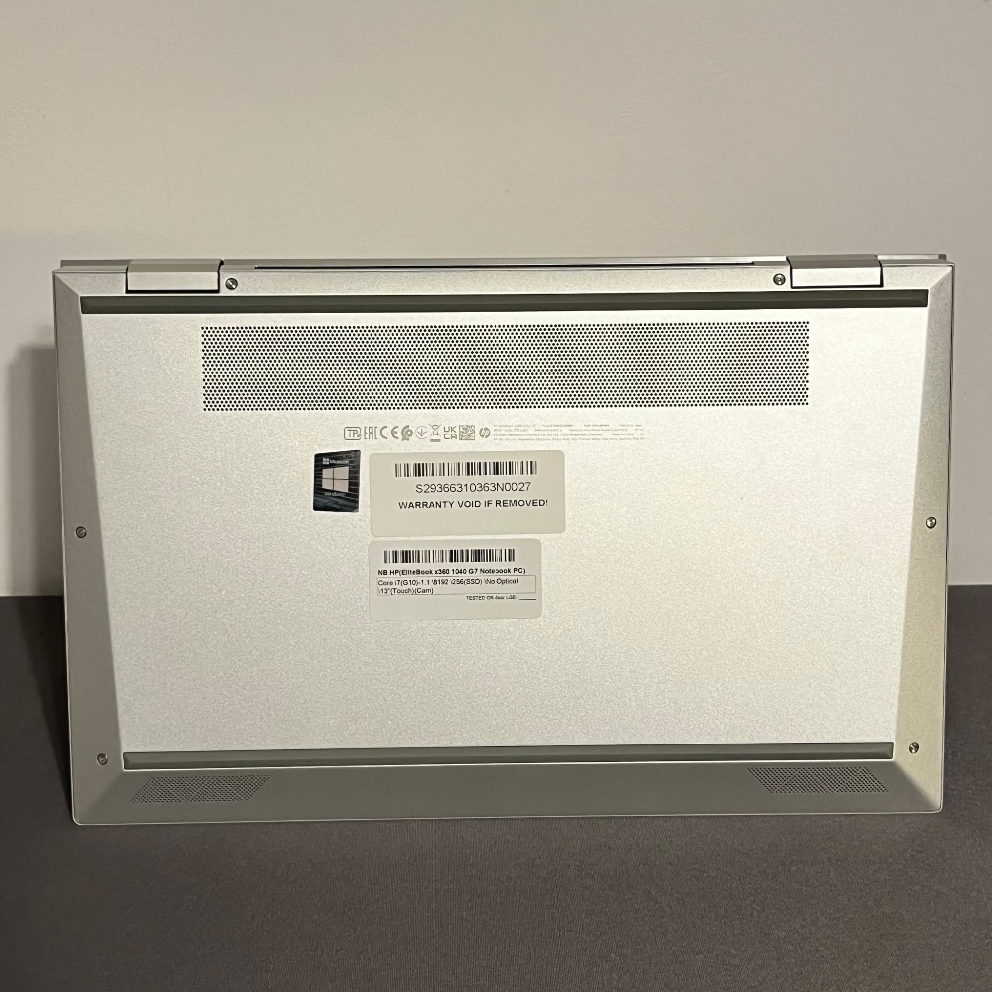 HP Elitebook x360 1040 G7