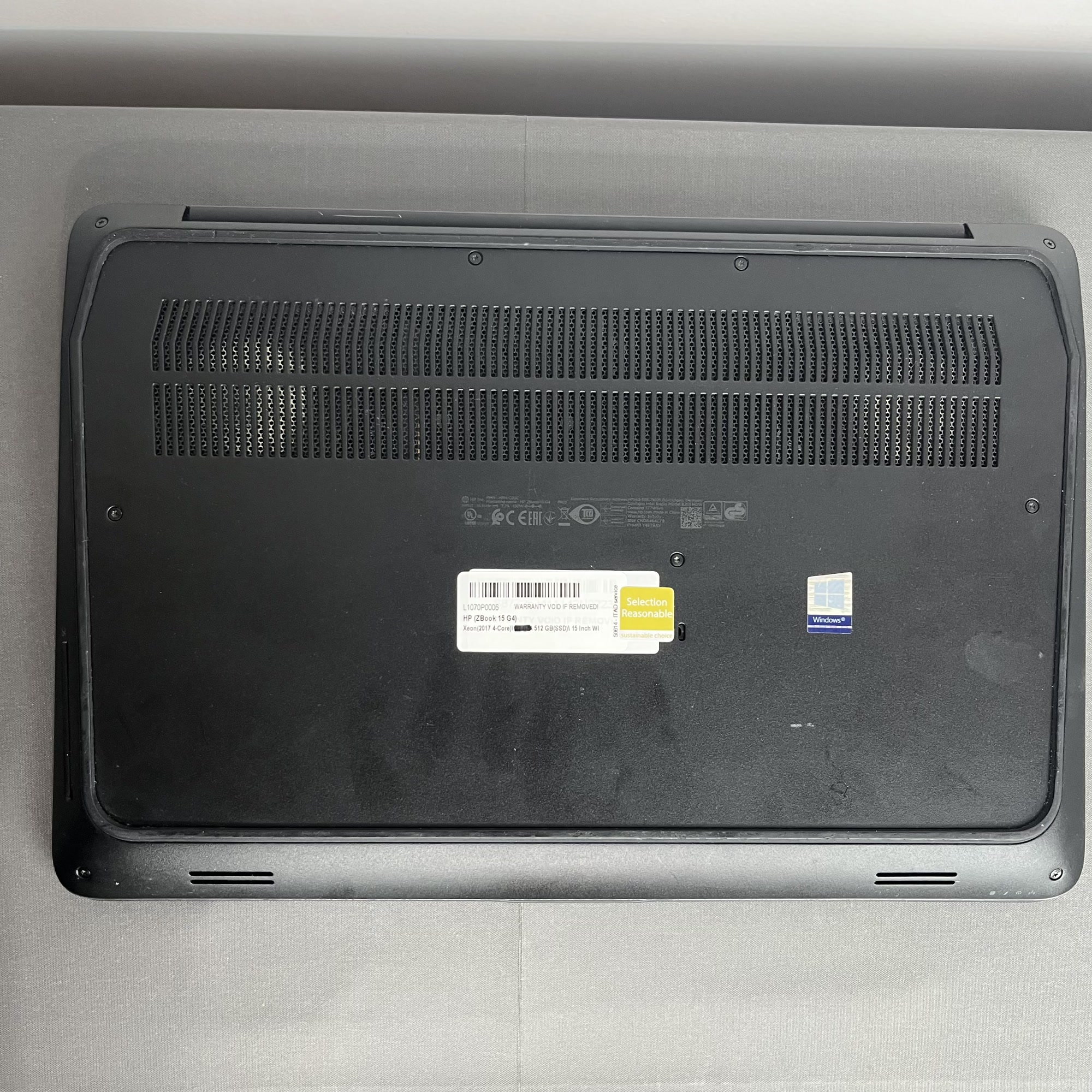 HP Zbook 15 G4