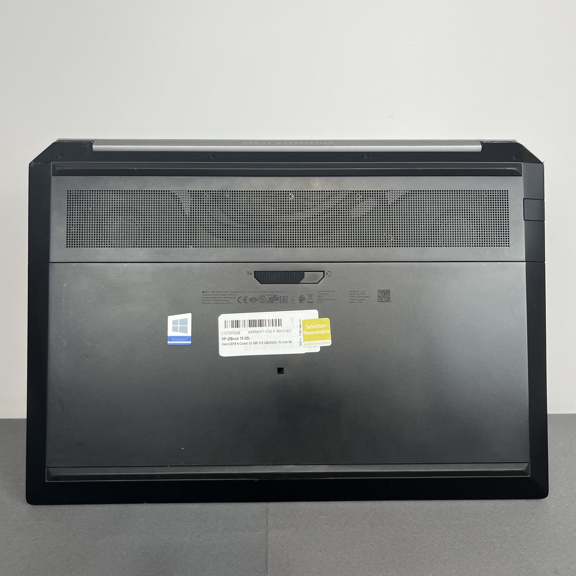 HP Zbook 15 G5 