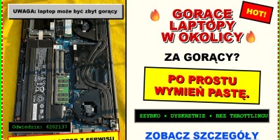 Akcja serwisowa laptopów do 24 Sierpnia